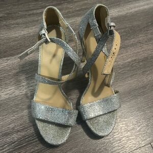 Michael Kors Silver Heels